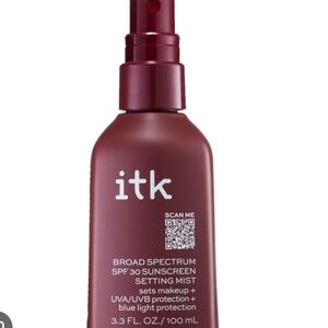 Itk Broad Spectrum 30 Spf Setting Spray New Makeup